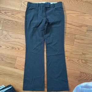 GAP Black Boot Cut Flare Pants with Woven Fabric